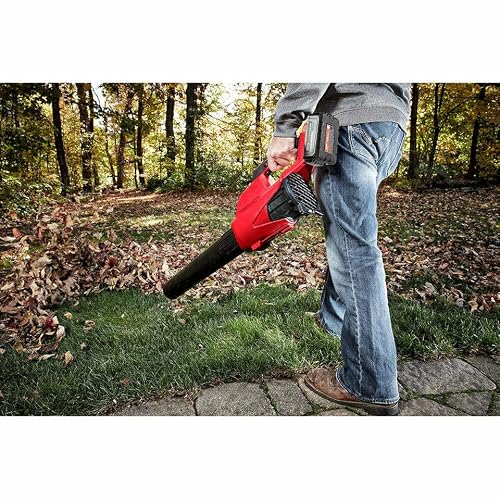 Milwoukee Fits Milwaukee 2724-20 M18 Fuel 18V 450-CFM Cordless Leaf Blower - Bare Tool, red