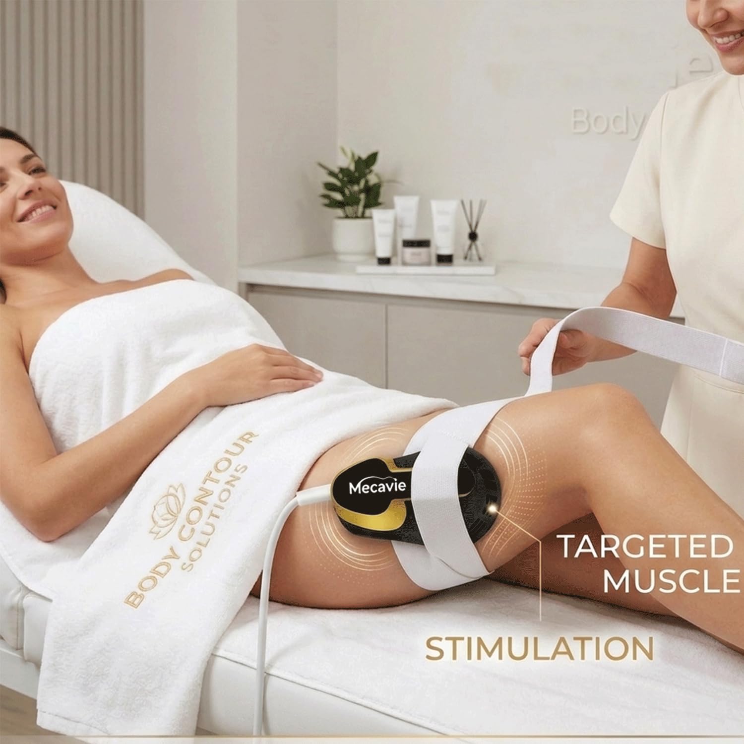Professionelle Körperpflege-Ausrüstung mit 4 Griffen, großem Touchscreen-Display und mobilem Design für Zuhause, Studio und Salon