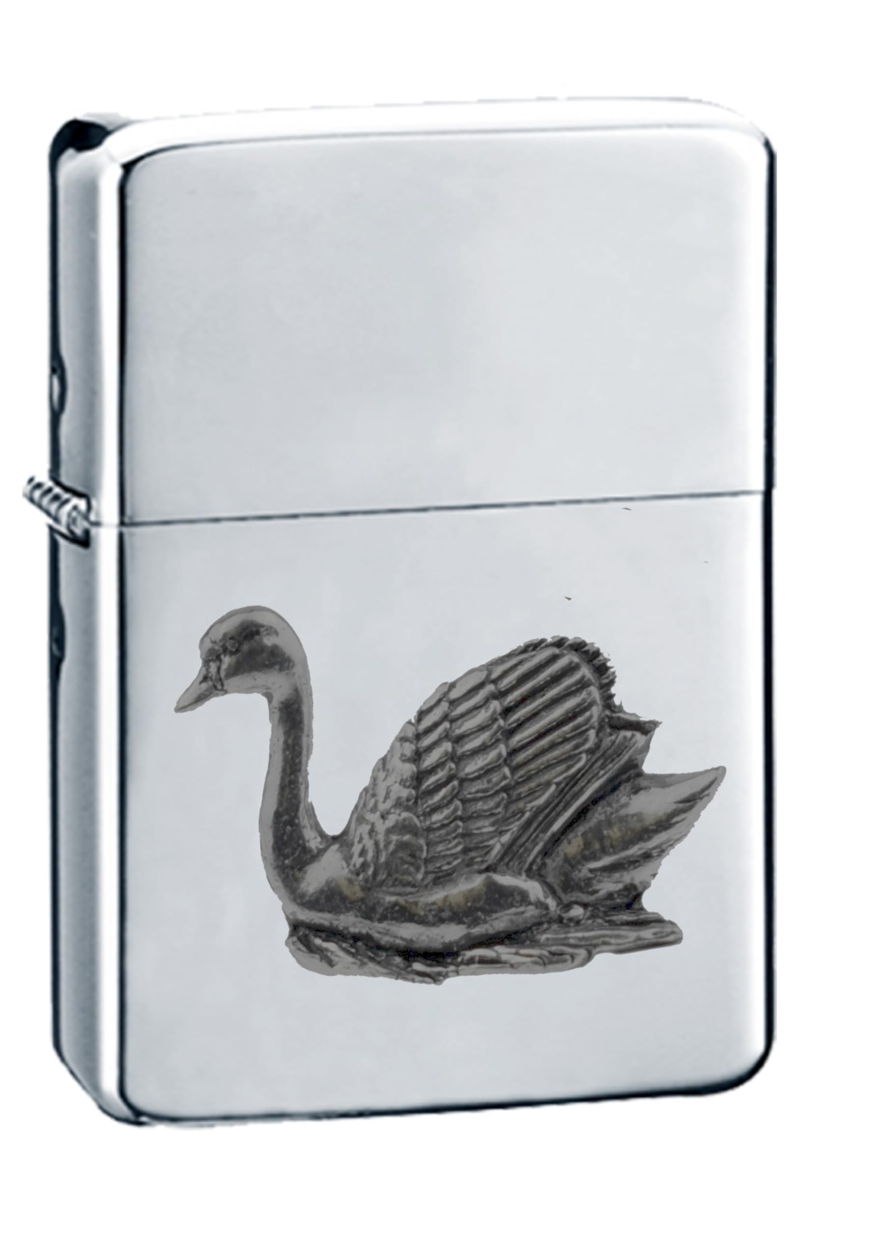 Briquet en étain B27 Swan rechargeable pour en finir avec les briquets jetables