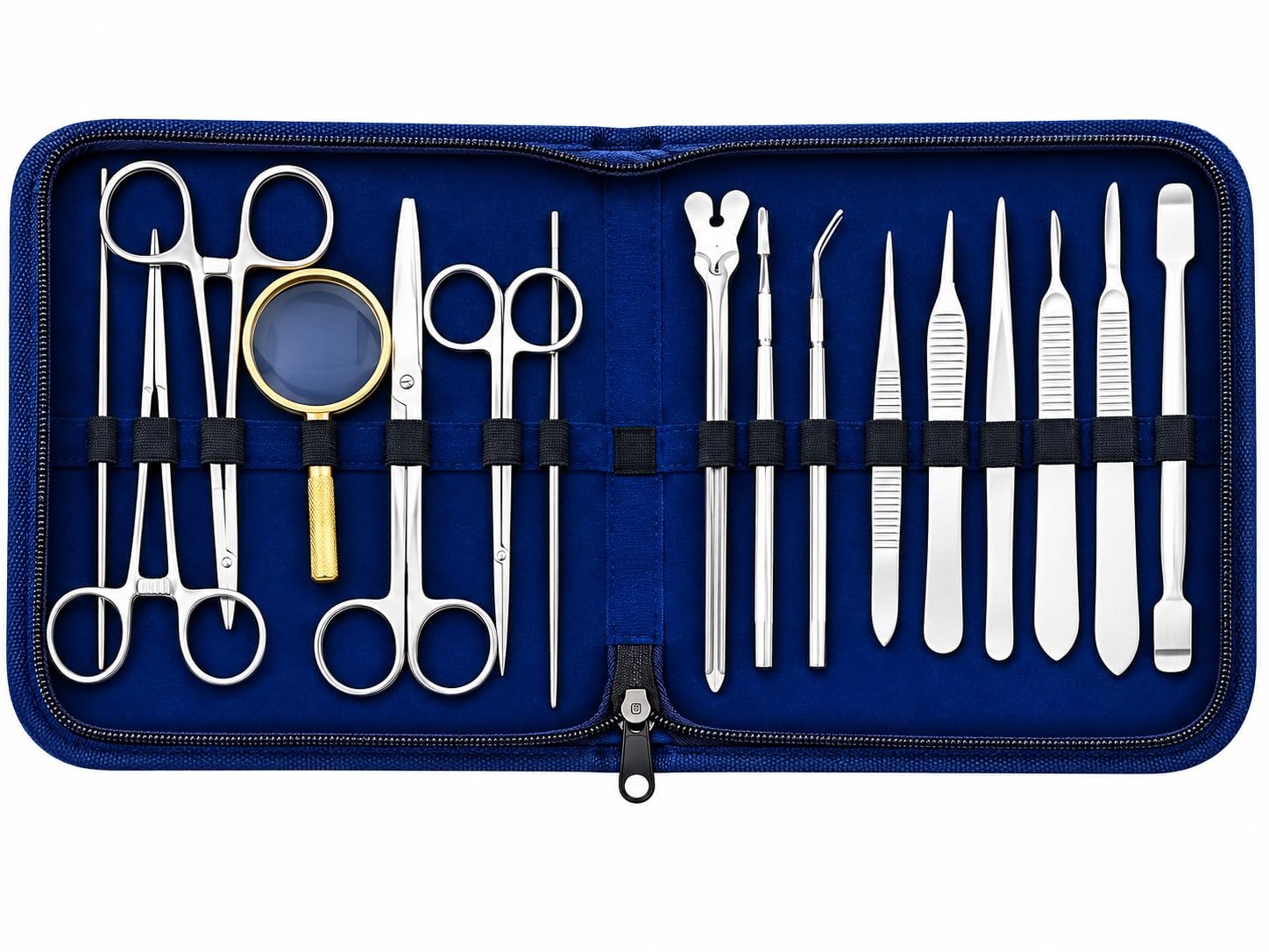 Forgesy 17 pcs Advanced Dissection Kit for Biology Lab Anatomy