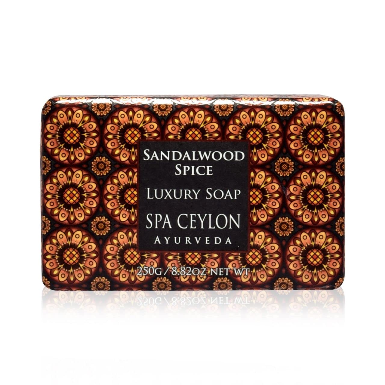 SPA CEYLON Sandalwood Spice Luxury Soap | Herbal Soap | Bath Soap | All Natural | for All Skin Types