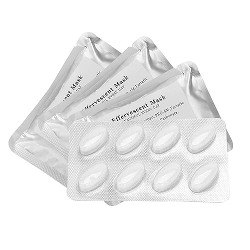 32 tabletas efervescentes de máscara de colágeno, máquina de hacer mascarillas de frutas y verduras, ideal para máquina de mascarillas faciales