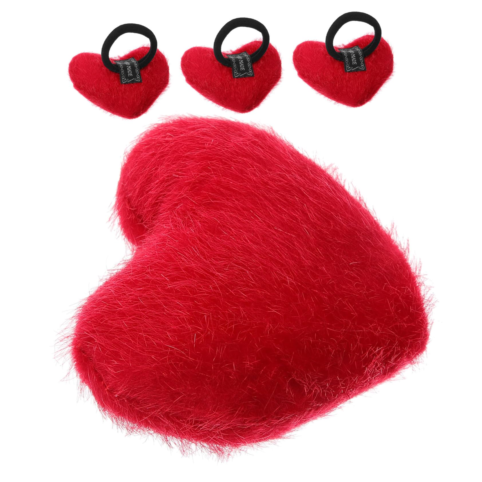 AUTSUPPL Heart Shaped Sewing Pin Holder 4pcs Reusable Pin Cushions for Sewing Quilting