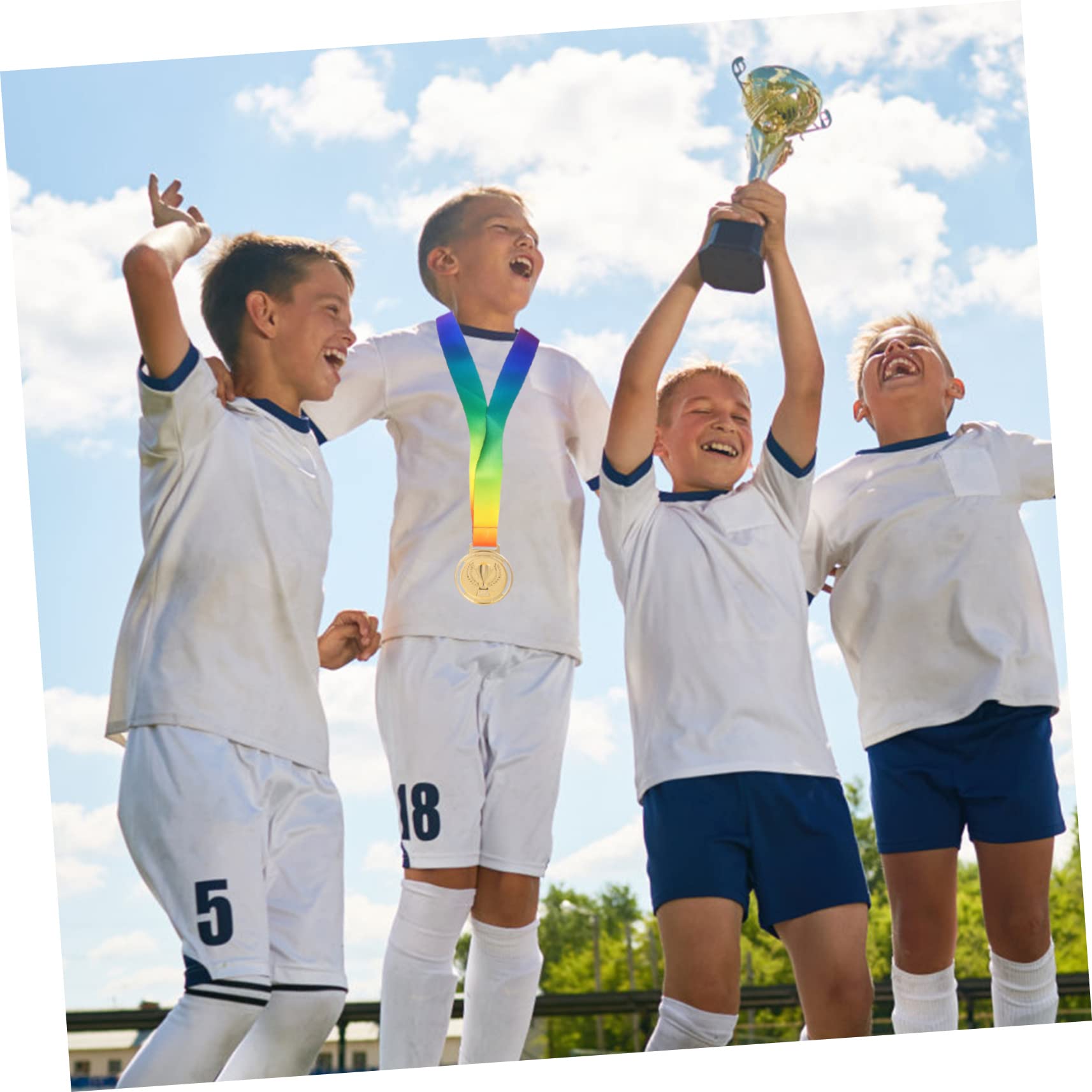 ifundom Teiliges Medaillenset Gold Silber Und Bronze Auszeichnungen Für Sportwettbewerbe Hängende Medaillen Gewinnerpreise Für Erwachsene