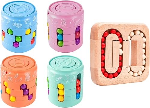Yadeno Spin & Slide Bead Puzzle (4 Colours)