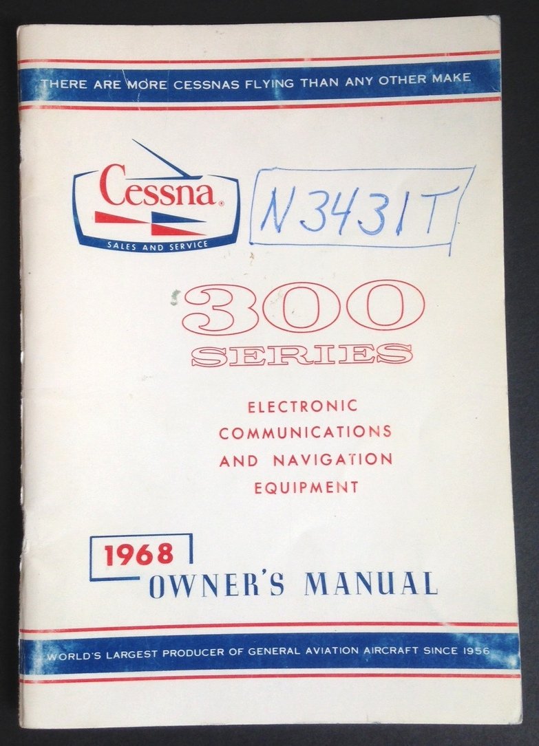 Cessna 300 Series Electronic Communications and Navigation Equipment ...