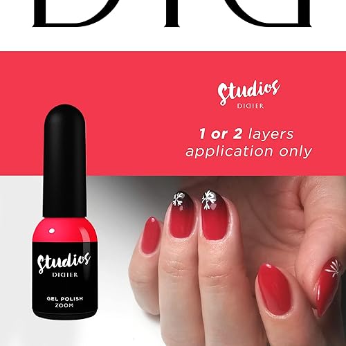 Miniatura 2 de DIDIER LAB - Studios Gel Polish Zoom - Productos profesionales de manicura y pedicura - Pigmento rico para una cobertura completa de las uñas -
