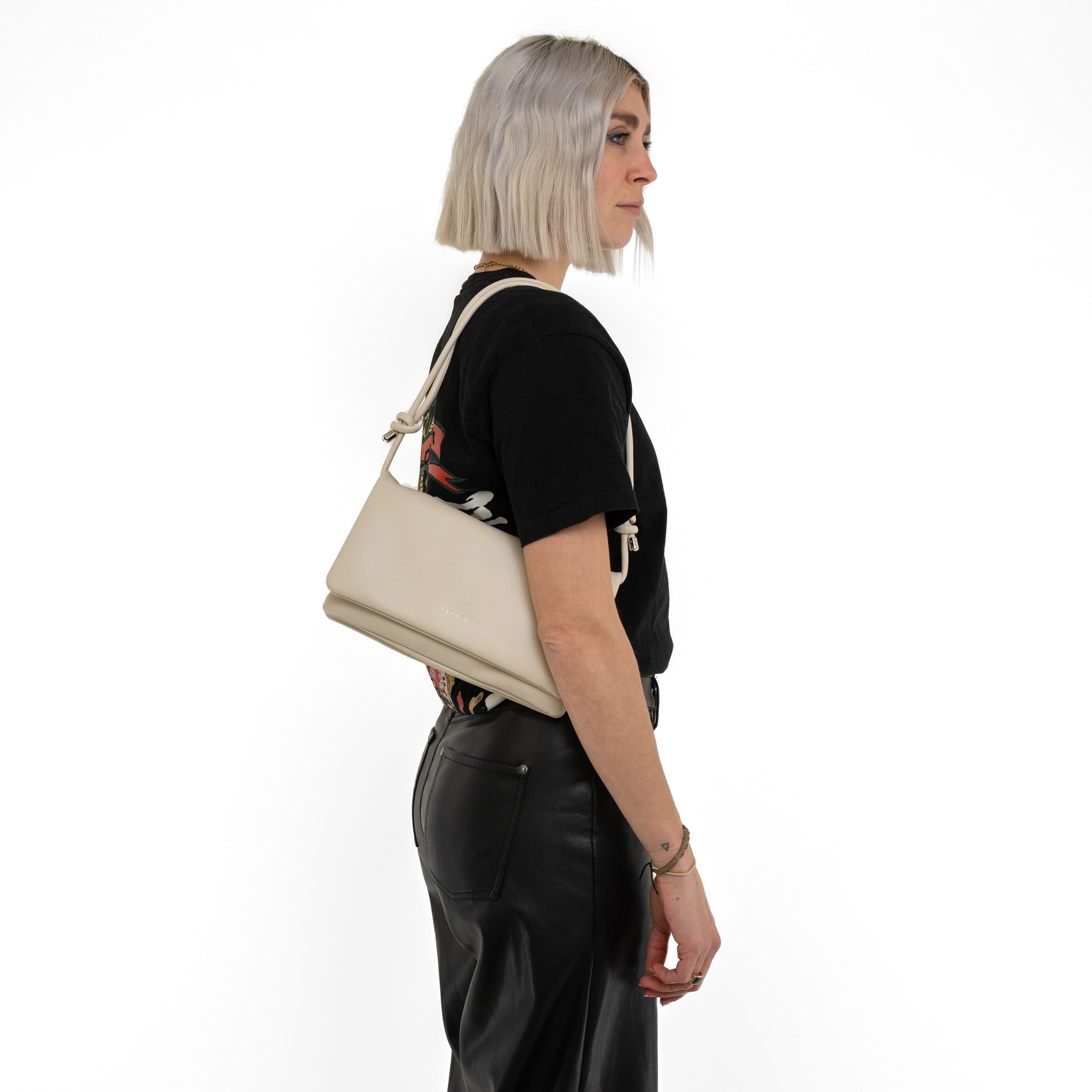 Expatrié Umhängetasche Damen - Juliette - Stylische Clutch für Hochzeit, Party & Freizeit - 2 in 1 Kleine Handtasche - Crossbody Bag für Frauen - Längenverstellbarer Schultergurt