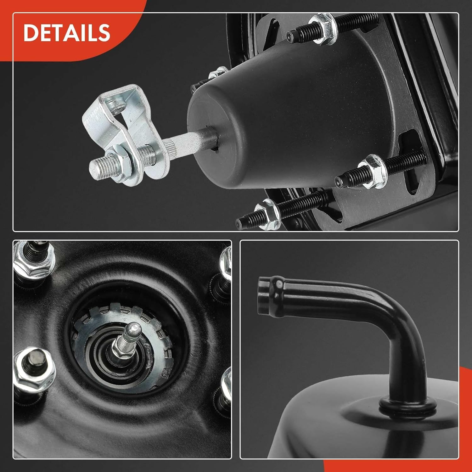 A-Premium Vacuum Power Brake Booster Compatible with Toyota Pickup 1989-1990/1992-1995 2.4L, RWD, Without Master Cylinder