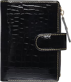 TnW Women PU Leather Wallet for Women | 6 Card Slots Compact Purse | Slim Design | Lightweight Daily Use Wallet (Black) Price In India