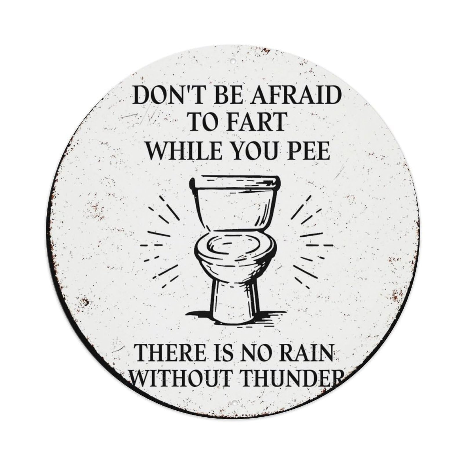 Dont Be Afraid To Fart Tin Sign Metal Poster Vintage Metal Signs for Home Man Cave Bar Cafe Kitchen laundry room Wall Decorations 8x8 inches