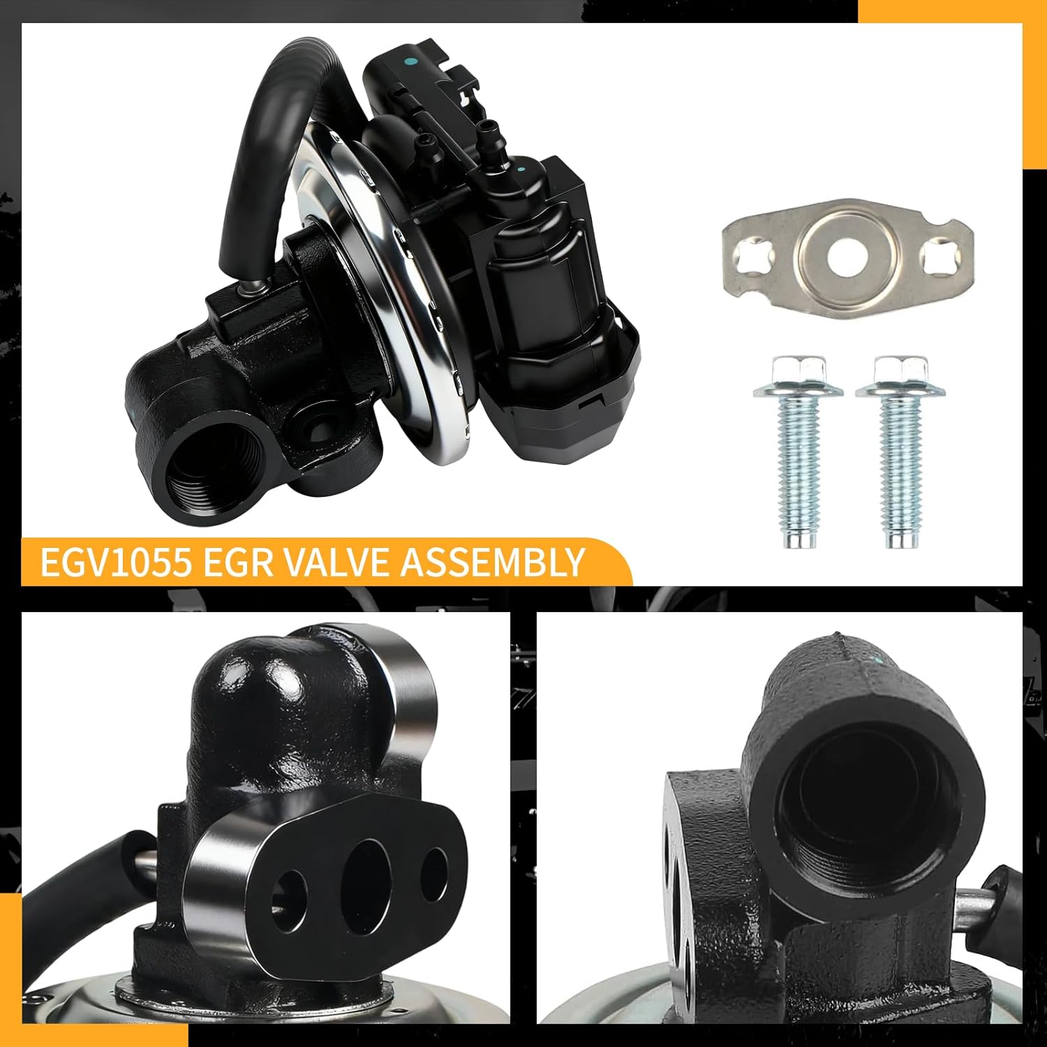 EGV1055 EGR Exhaust Gas Valve Compatible with 2004-2010 Ford Explorer/Explorer Sport Trac,2004-2010 Mercury Mountaineer 4.0L Replace 214-2166 EGR4425 EGR4432