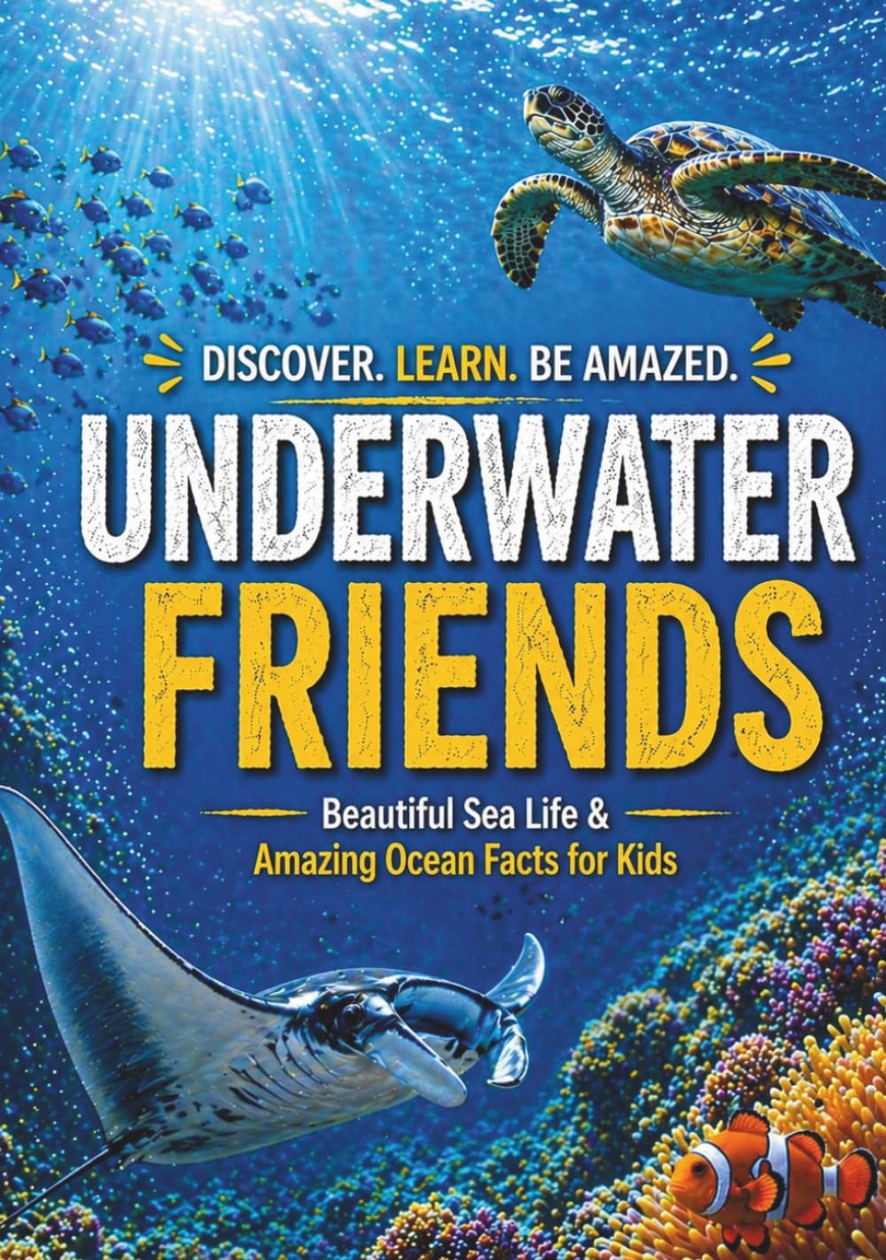 UNDERWATER FRIENDS: My First Adventure with Real Ocean Animals (Real World Adventure Series)