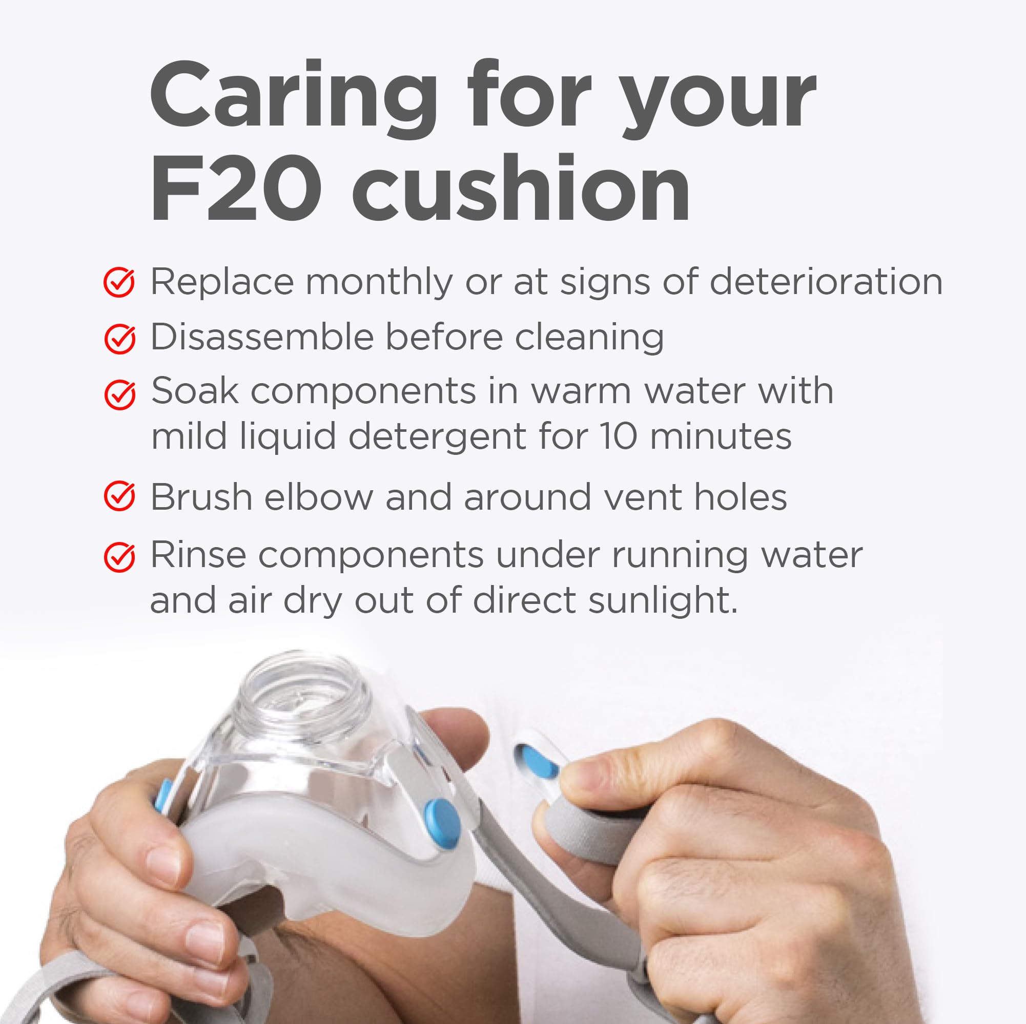 Amazon.co.jp: Priority CPAP Supplies AirFit F20 マスククッション