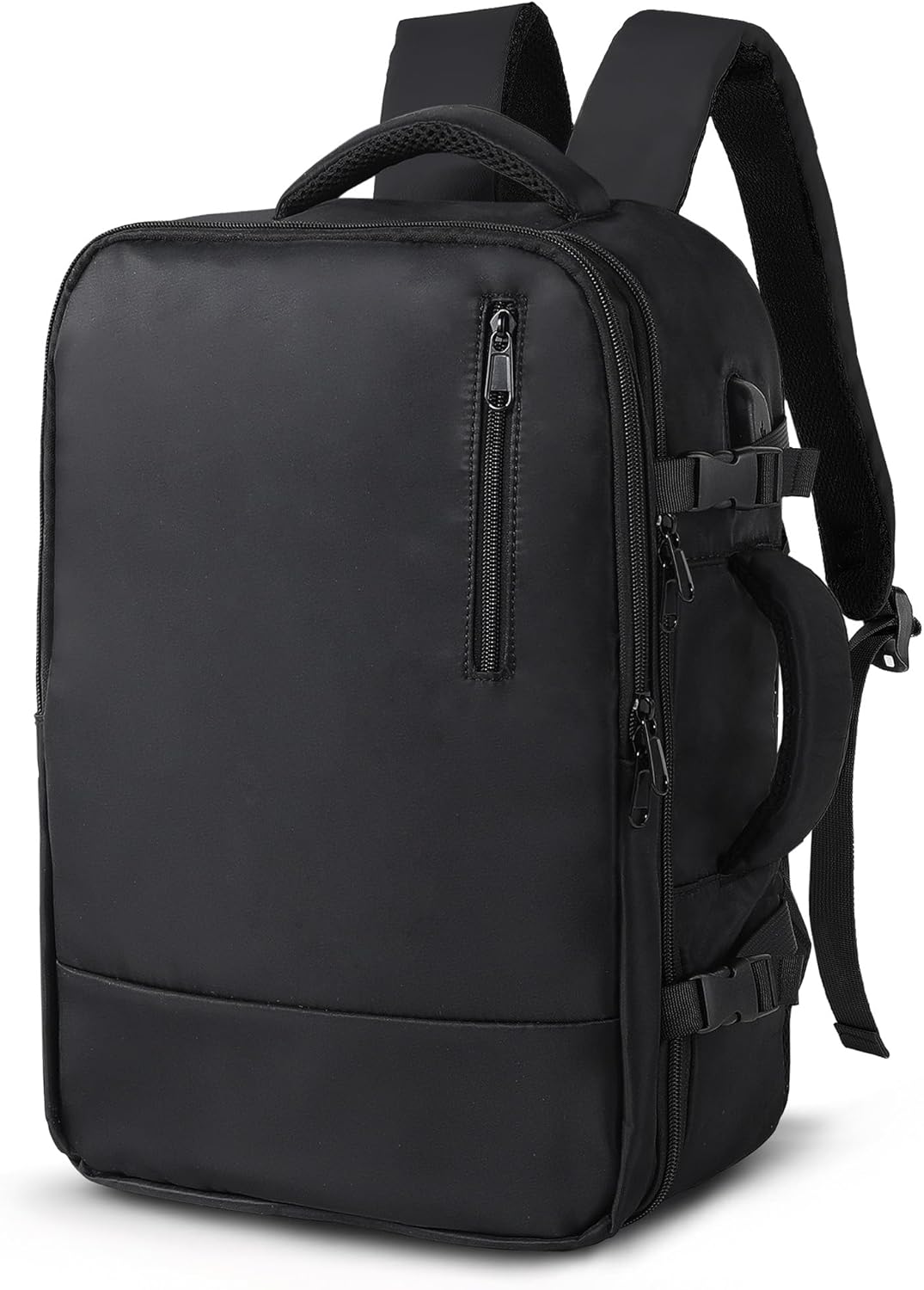 TANTOMI Handbagage-rugzak, rugzak, handbagage, vliegtuig, 43 x 30 x 20, reisrugzak, handbagage, vliegtuig, zakelijke cabinbag, laptoptas, meerdaags design, geschikt met schoenenvak, beige.b, 40 x 27 x