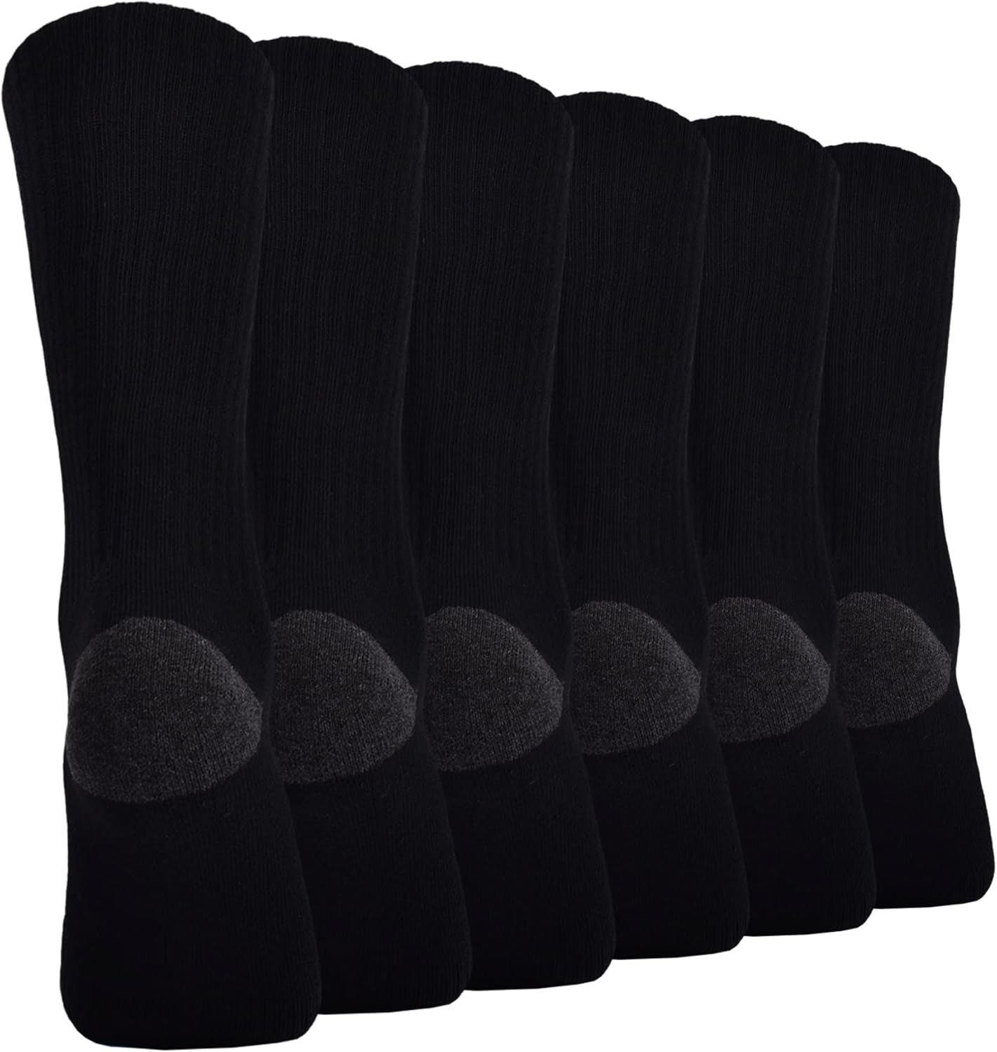 Timberland PRO mens 6-pack Performance Crew Length Socks - Image 3