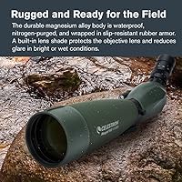 Vista 8 de Celestron – Regal M2 100ED Telescopio de Observación – Vidrio ED para Observación de Aves y Actividades al Aire Libre – Prisma BaK-4