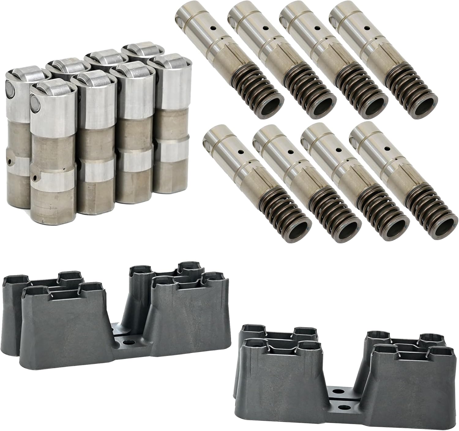 Michigan Motorsports AFM/DOD Valve Lifter Set with Guide Trays | Fits GM 5.3L 6.0L 6.2L Active Fuel Managment Engines | OEM-Quality Replacement