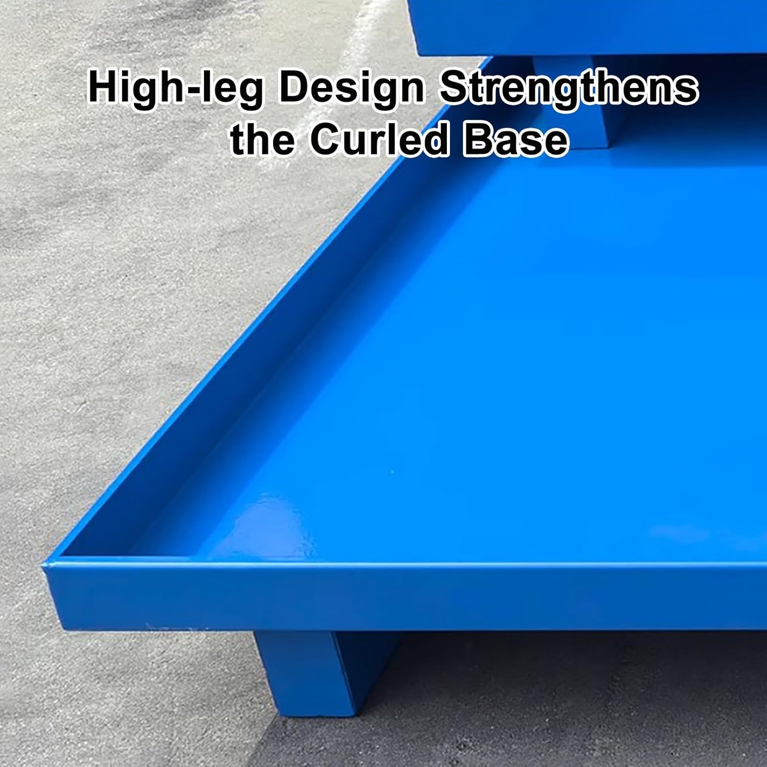 Nestable Floor Pallets, Modular Spill Containment Pallet, Drum Containment Spill Pallet, for Industrial, Warehouse and Garage Storage(Small)