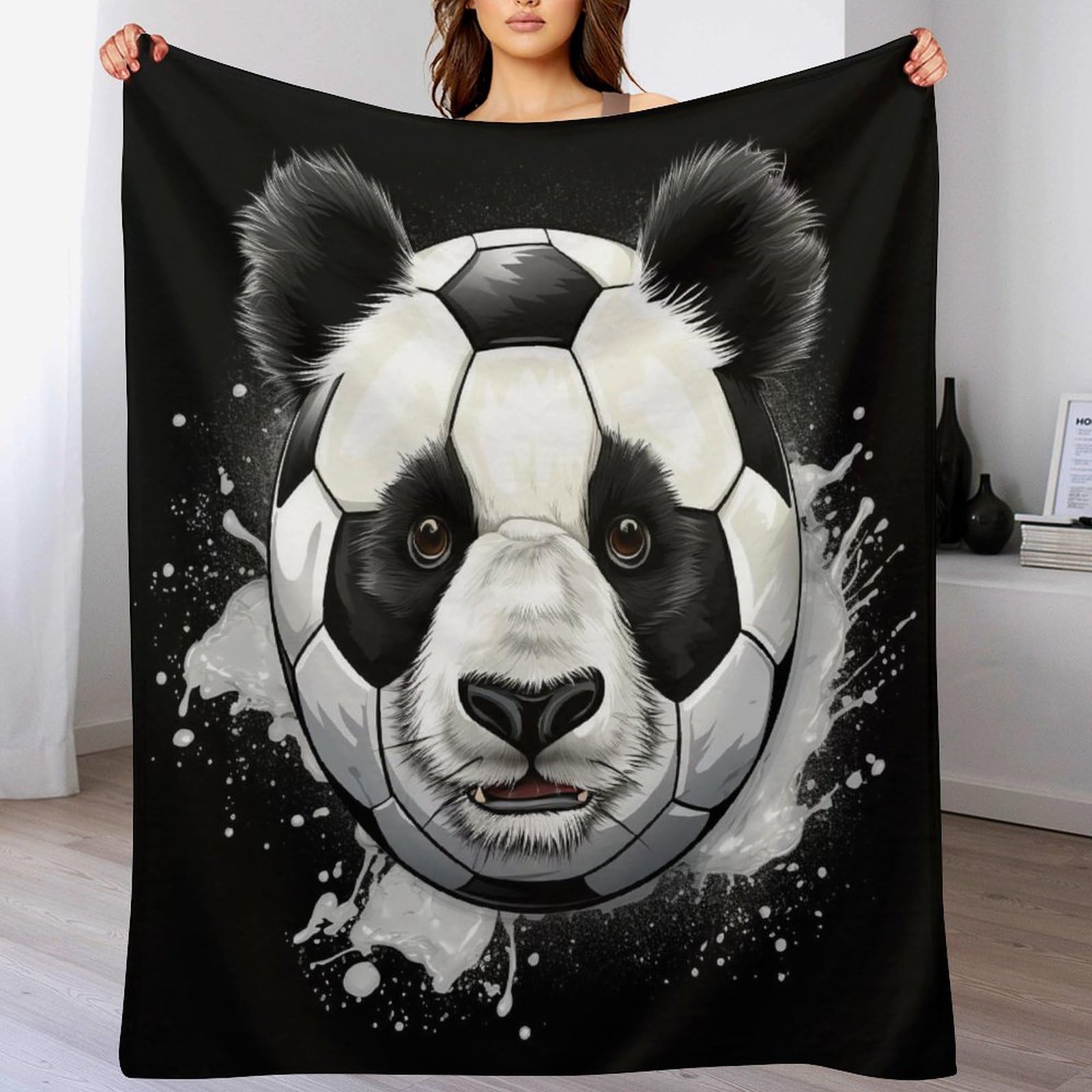 Couverture en flanelle polaire douce pour canapé 130x180cm
