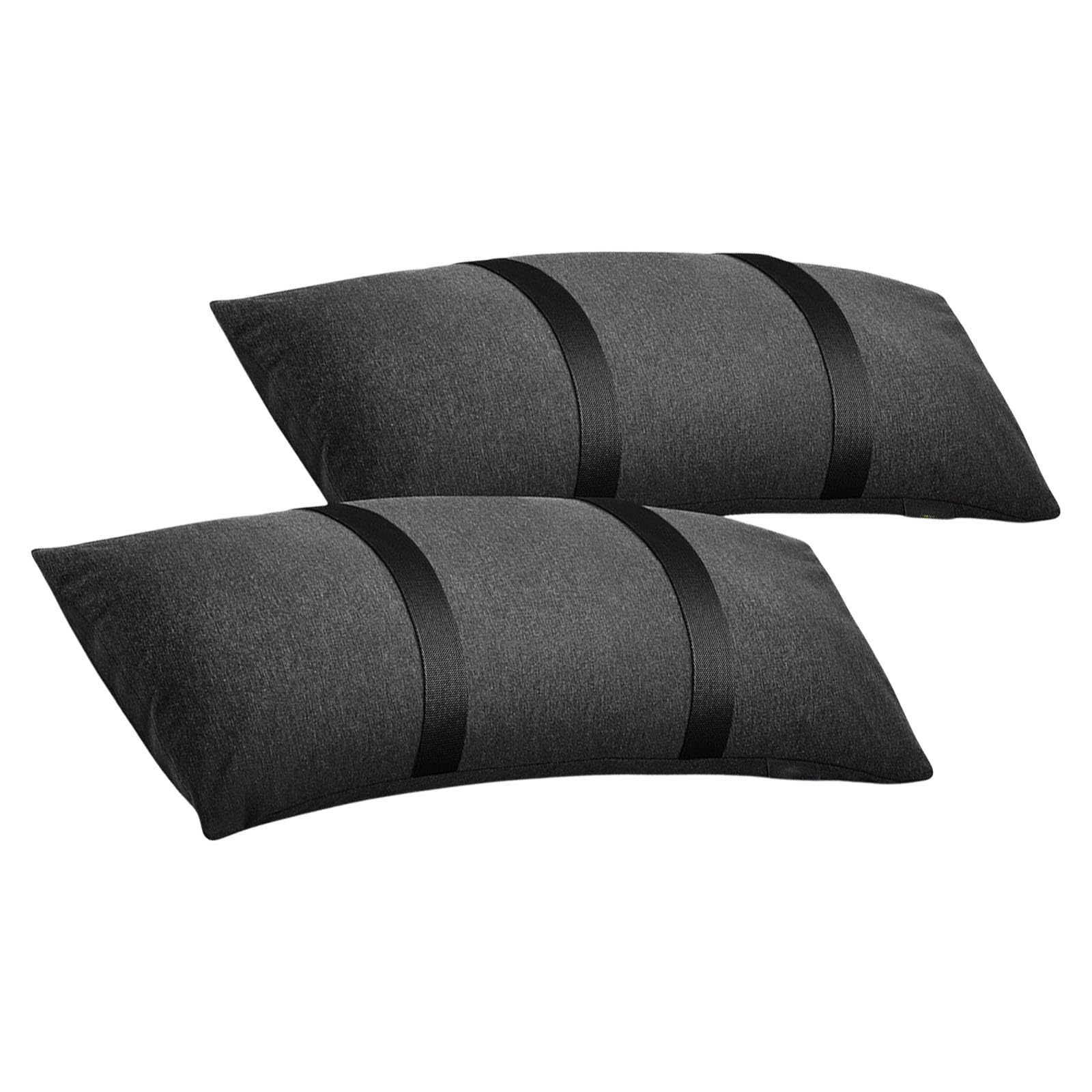ordinarYone Heavy Duty Sand Fillable Weights for Outdoor Umbrella Base Stabilizers Garden Furniture Anchors with Reinforce Fabric 2P