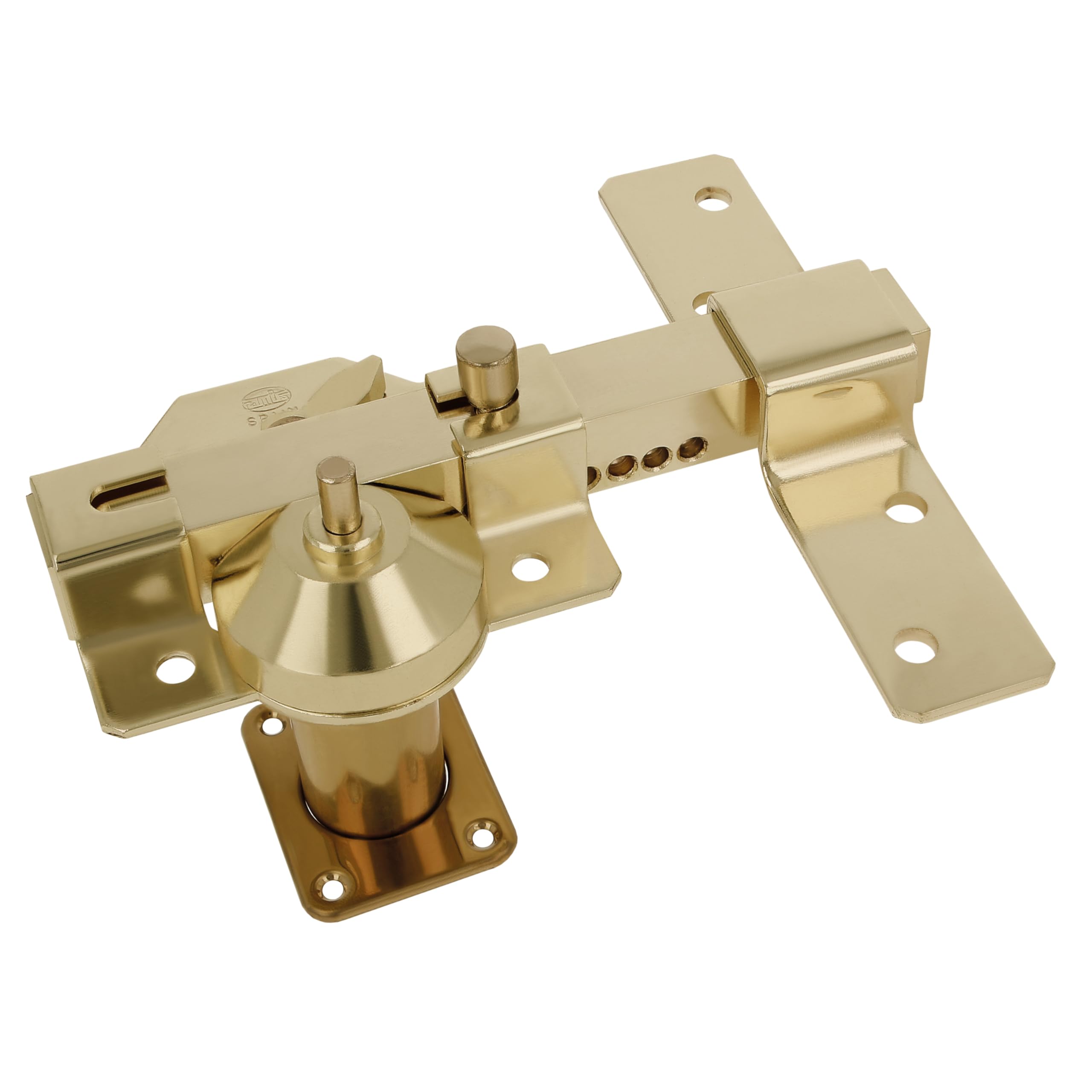 Amig - Surface-Mounted Bolt Mod.2 for Doors, Gold, 88 x 153 mm