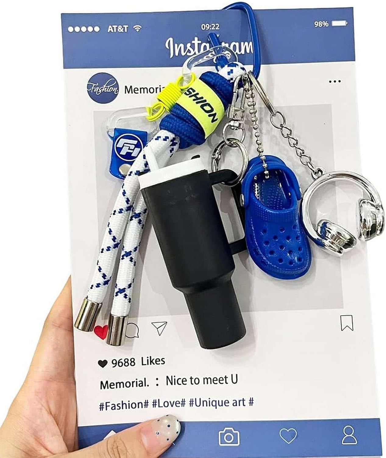 Creative Dopamine Keychain Exercise Water Bottle Hole-top Shoes