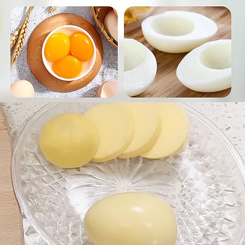 Miniatura 6 de GLOGLOW Mezclador eléctrico de yema de huevo, portátil para hacer huevos dorados, mezclador de huevos de cocina para mezclar huevos duros