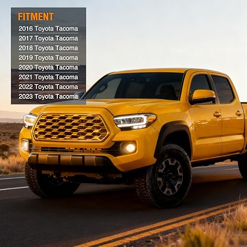 Miniatura 32 de Nilight Conjunto de luces antiniebla compatible con Toyota Tundra 2014, 2015, 2016, 2017, 2018, 2019, 2020 y 2021, lente transparente de repuesto