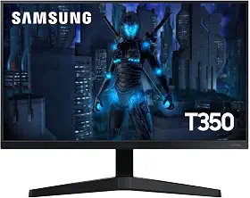 Samsung T350 - Monitor Gamer, 24', FHD, 75Hz, HDMI, VGA, Freesync, Preto