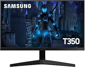 Samsung T350 - Monitor Gamer, 24", FHD, 75Hz, HDMI, VGA, Freesync, Preto