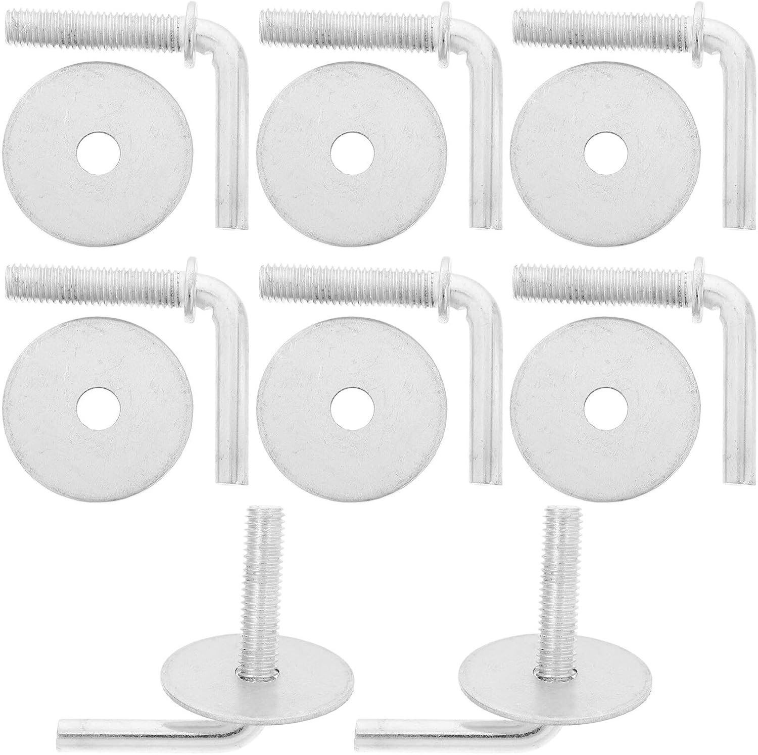 LABRIMP 8pcs Fan Base Screw Kit Fan Pedestal Mounting Bolts Replacement Hardware