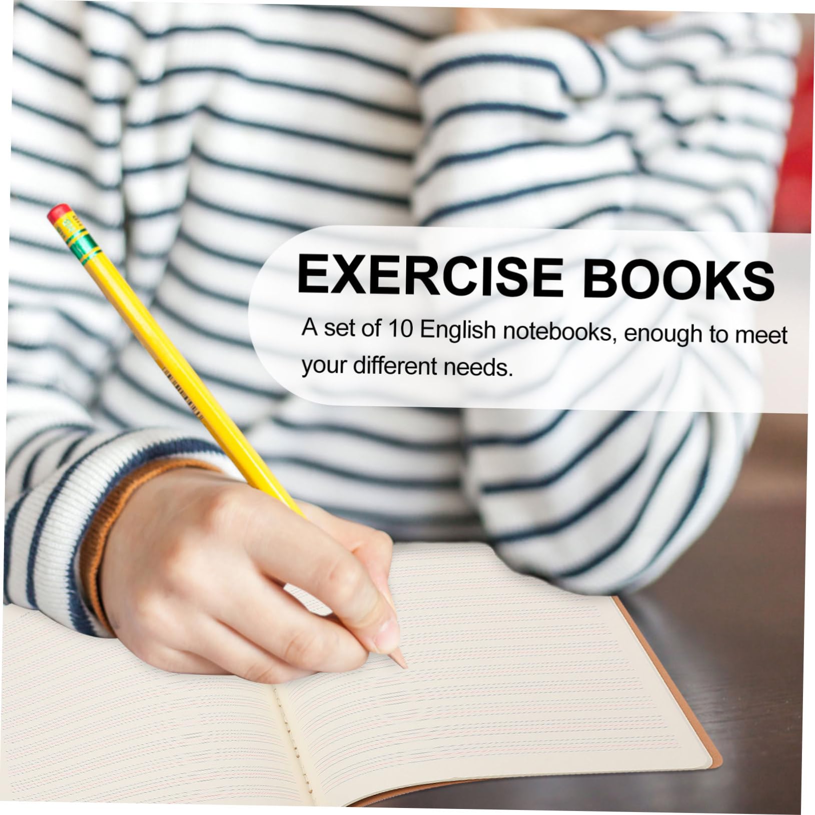 Artibetter Quaderni di Inglese 10 Pezzi in Carta, Notes Taking Books | Student Stationery, Quaderni per Scuola Media, Home Books, Handwriting Books, Back To School Party