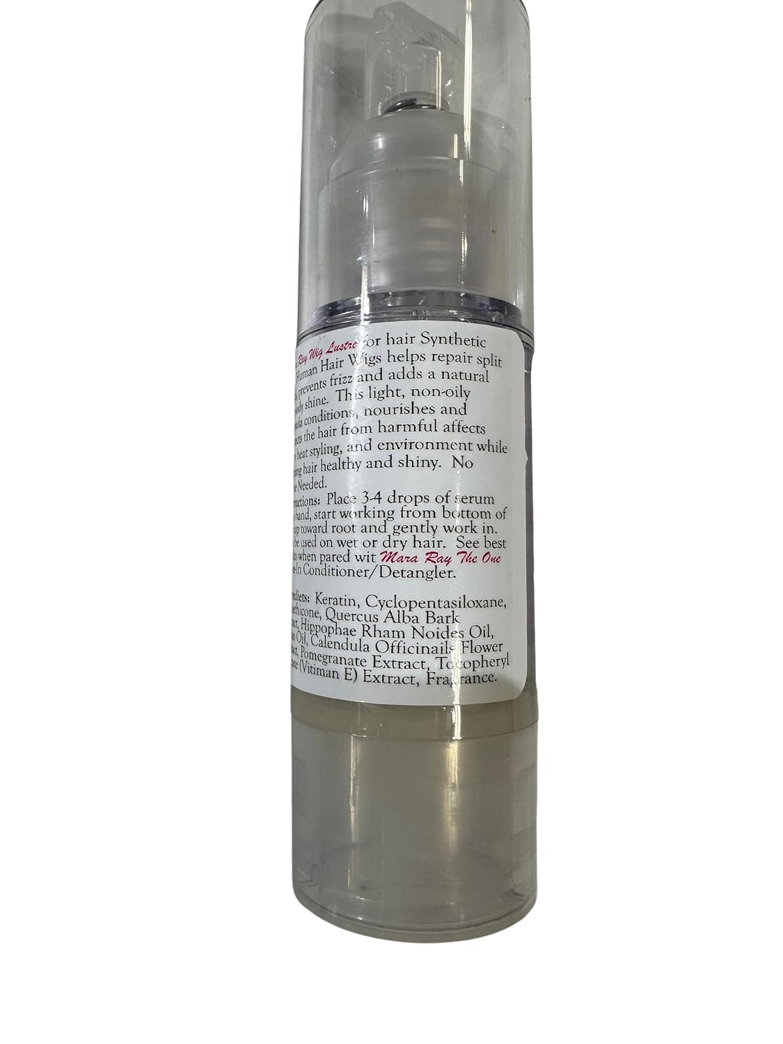 Wig Luster for All Synthethic and Human Hair Wig, 30ml