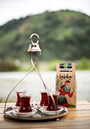 Lazika Siyah Çay Erken Hasat, Yüksek Köylerden, İki Defa Filtre 400g (Sade Siyah Çay)