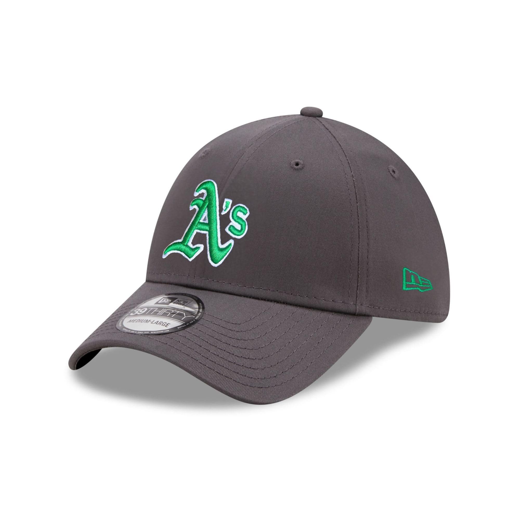 New Era Oakland Athletics MLB Graphene Grey 39Thirty Stretch Cap