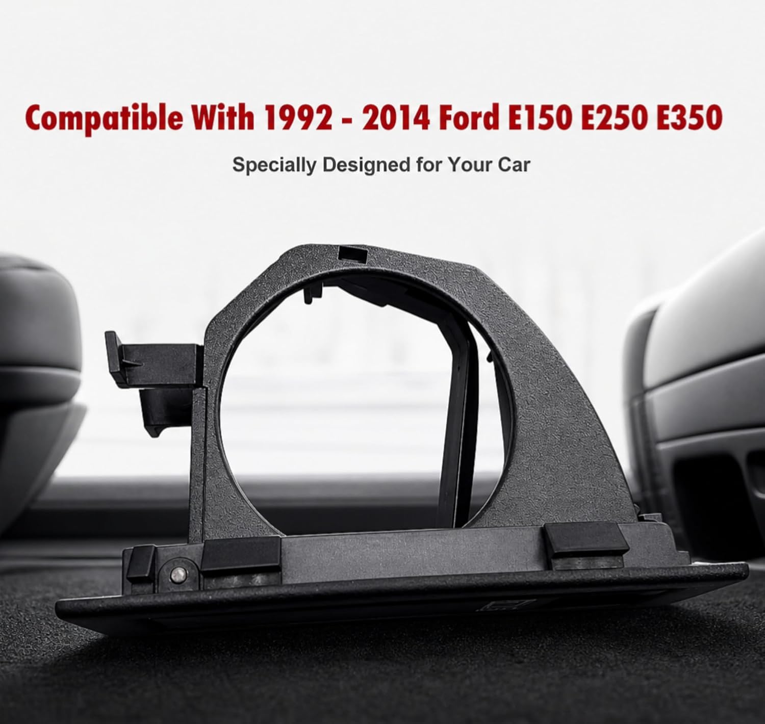 F2UZ1613560A Rear Cup Holder for Ford E150 E250 E350 Econoline 1992-2014