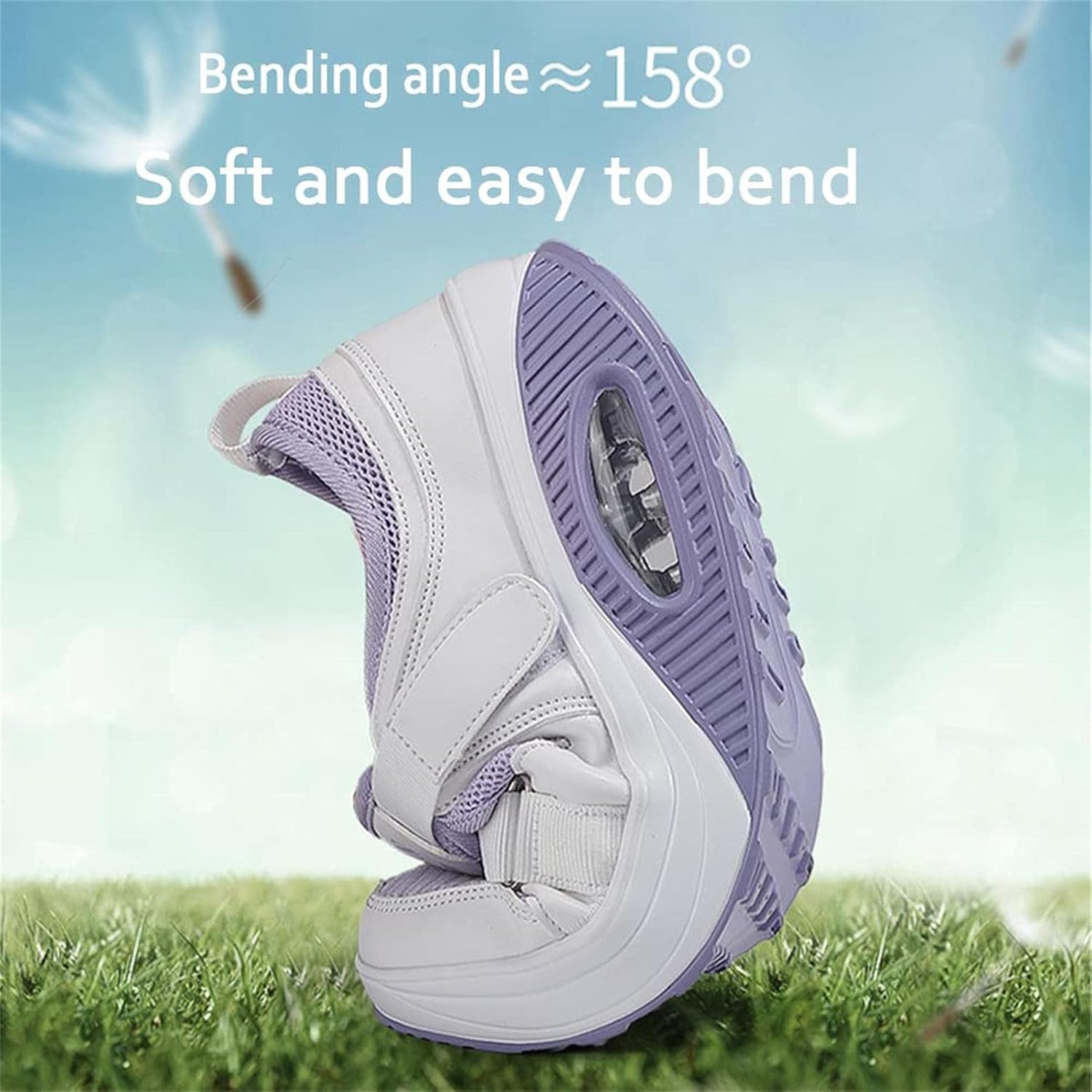 Women's Orthopedic Diabetic Shoes, Non Slip Air Cushion Walking Shoes with Arch Support Sneakers Breathable Knit Mesh Shoes for Arthritis Thumb Valgus Senior,Black,8.5