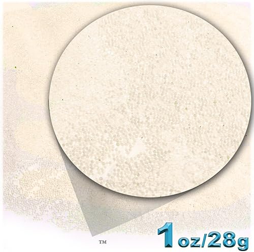 Miniatura 6 de The Crafts Outlet 1-LB/16.01 oz Acabado Metálico, Vidrio, Microperlas 0.024 in, Ideal para Caviar, Púrpura Metálico