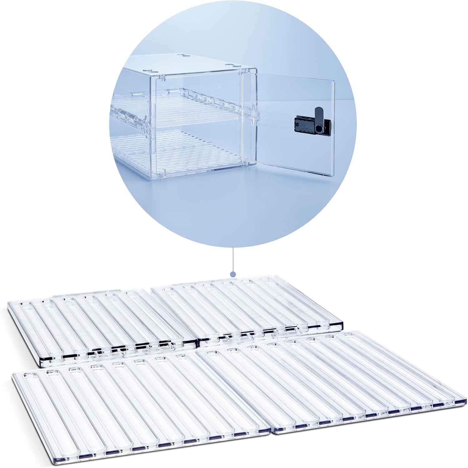 Lockabox One™ Shelf Pack 2.0 | New and Improved Design of Removable Shelves and Base Inserts One™ Products