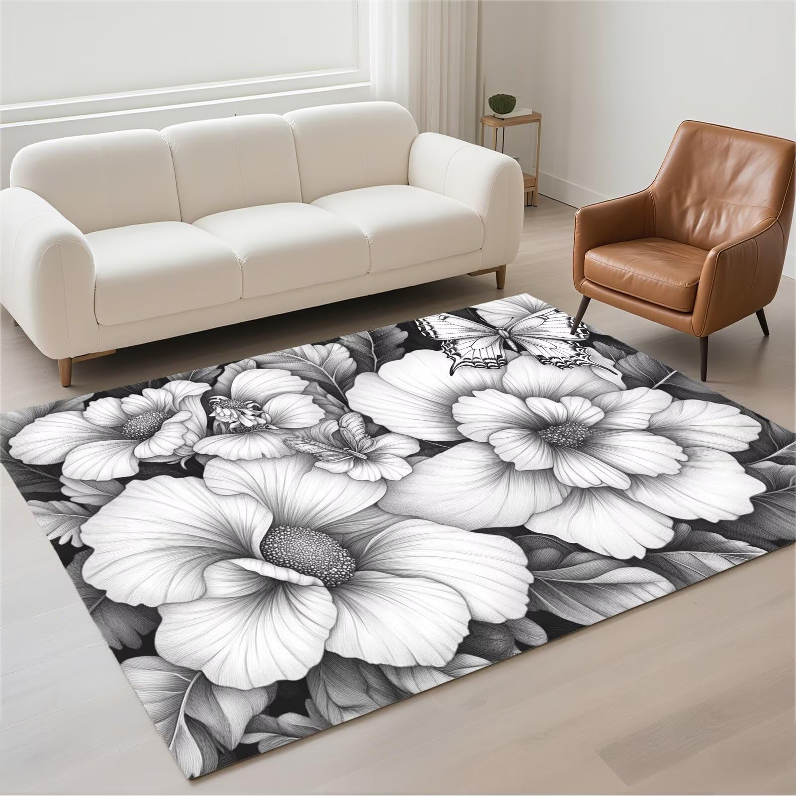 Tapis de cuisine imperméable et fleuri pour sublimer votre intérieur moderne