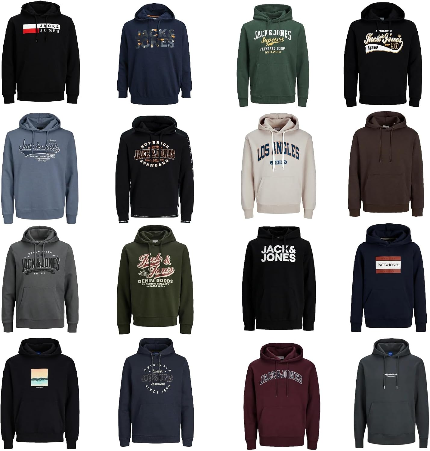 3-pack Hoodie Mix