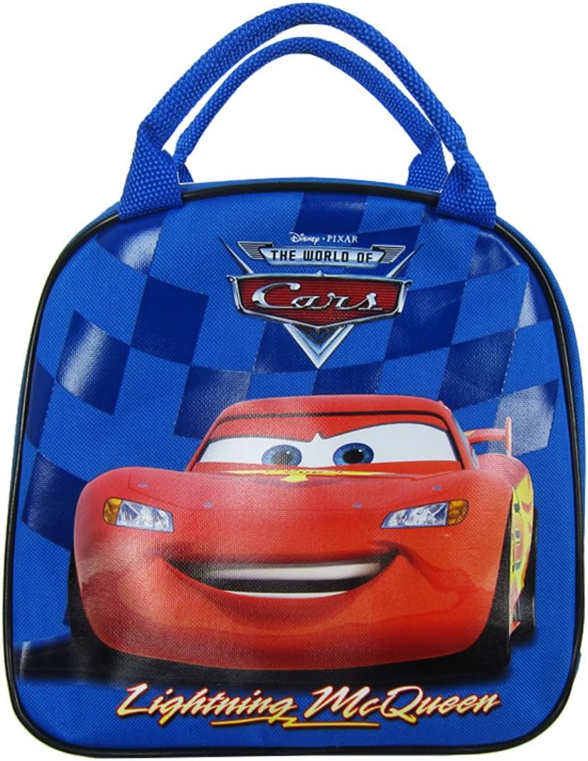 lightning mcqueen backpack and lunchbox