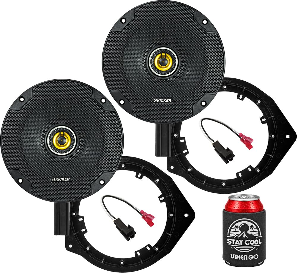 Amazon.com: KICKER Front Door 6.5 Speakers Kit for Cadillac
