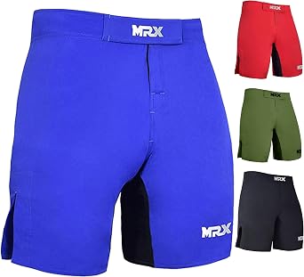 MMA BJJ Unisex Training Cage Fighting Grappling Martial Arts Boxing Muay Thai Wrestling Shorts.