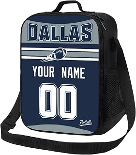 KREDE Dallas Lunch Bag Personalized Gifts Lunch Box Backpack for Men Women