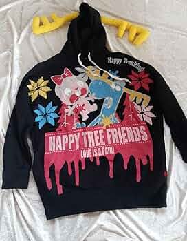 レディース ハッピーツリーフレンズ ギグルス パーカー ふわふわ もこもこ レディース ハッピーツリーフレンズ ギグルス パーカー ふわふわ
