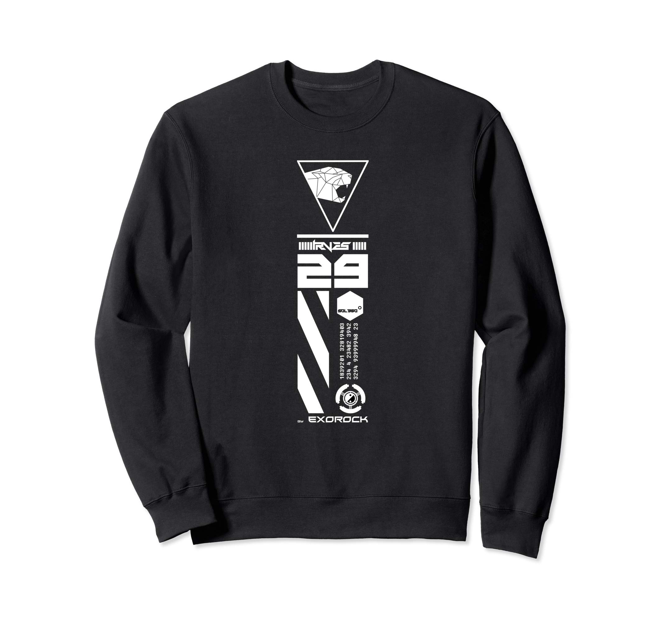 Irves 29 simple (jacket gap design) Techwear Sweatshirt