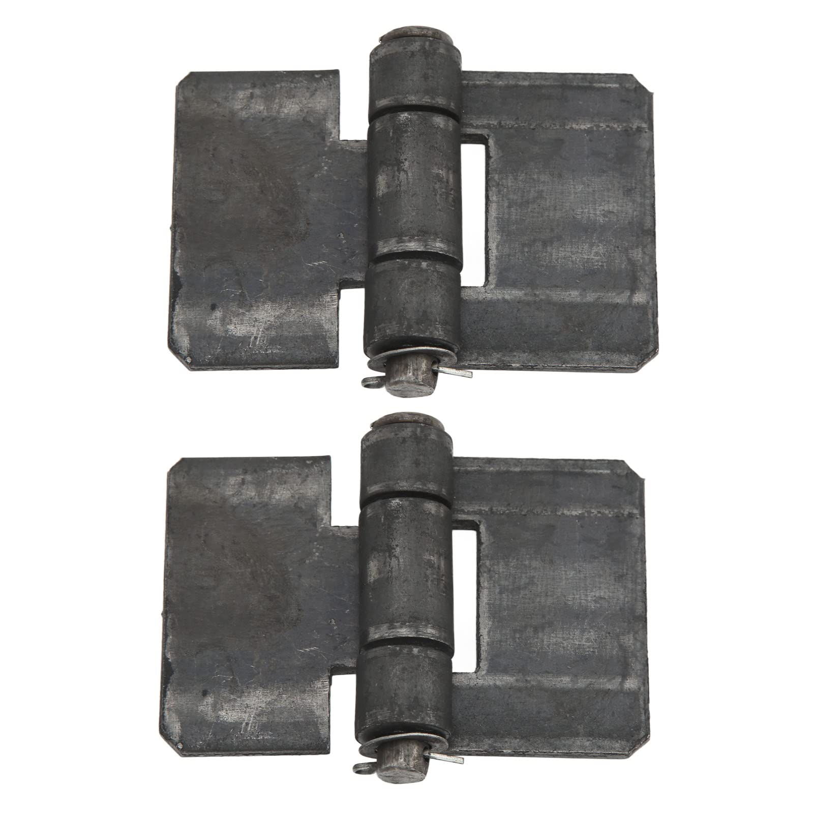 Bisagra a tope para puerta, 2 uds., 106X75X5mm, rodamiento de puerta soldado en bisagras a tope para remolque