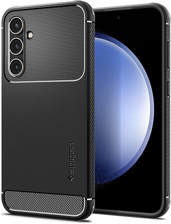 Spigen Rugged Armor Designed for Galaxy S23 FE Case 2023 - Matte Black